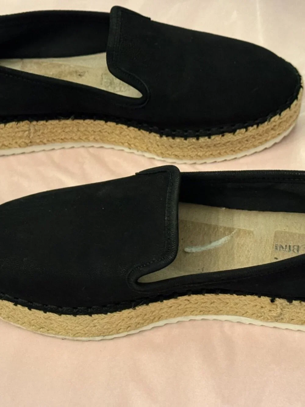 Women's Gianni Bini Suede Espadrille Platform Shoes (7.5)